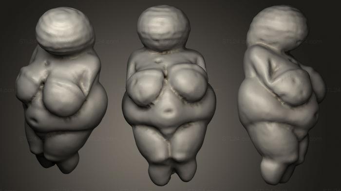 Скульптуры индийские (Венера, STKI_0070) 3D модель для ЧПУ станка